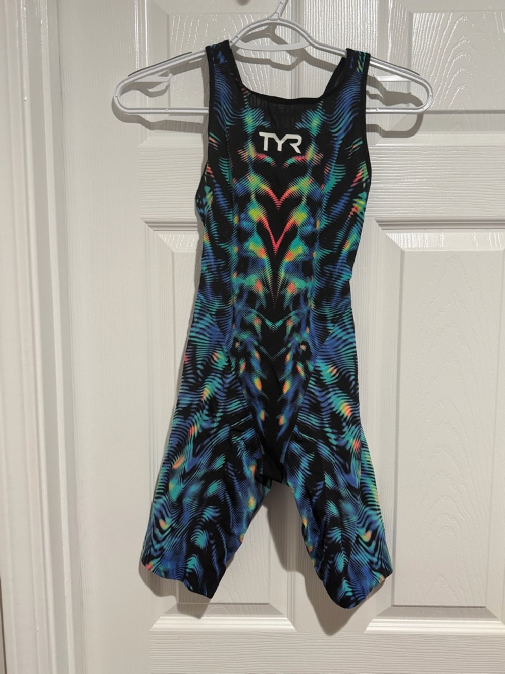 TYR Venzo open back tech suit size 24